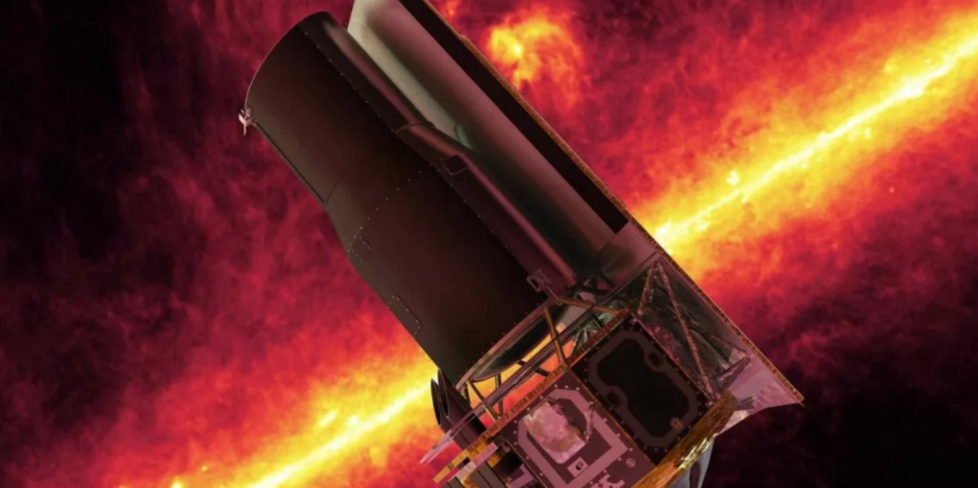 Spitzer использует инфракрасное излучение для изучения дальних уголков Вселенной (Фото: NASA)