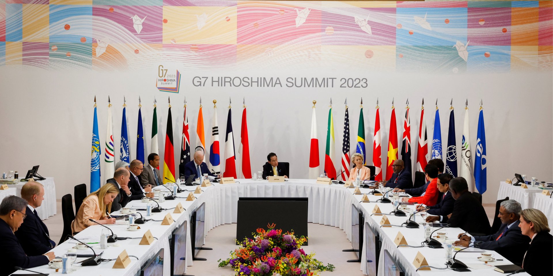 G7 Summit in Hiroshima (Photo: REUTERS/Jonathan Ernst)
