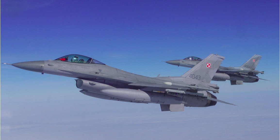 F-16 fighters in Poland (Photo: REUTERS/Lukasz Glowala)