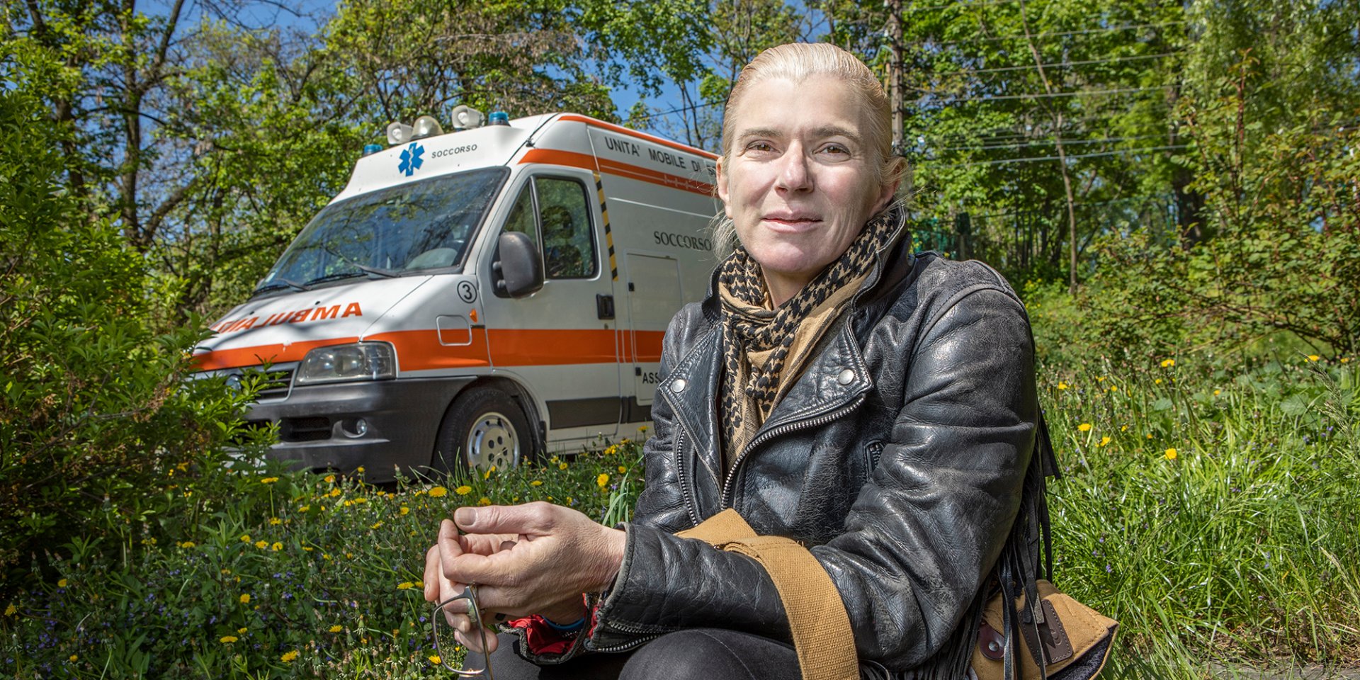 Юлія Паєвська (Тайра) у захваті від подвигу українського народу і водночас вражена ціною, якою співвітчизникам обходиться здобуття перемоги над РФ (Фото: Олександр Медведєв / NV)