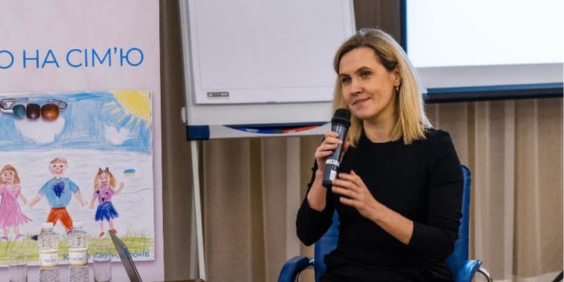 Дар’я Касьянова, програмна директорка міжнародної благодійної організації СОС Дитячі містечка Україна, голова правління Української мережі за права дитини (Фото: Дар’я Касьянова via facebook)