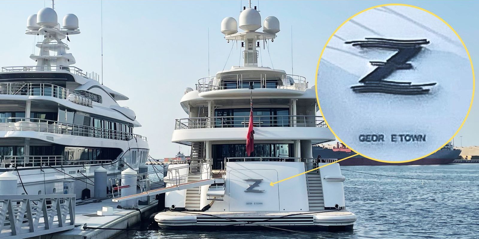 Even after 16 months of a full-scale invasion, Konstantin Zhevago has no plans to change the name of his yacht Z (Photo: NV)