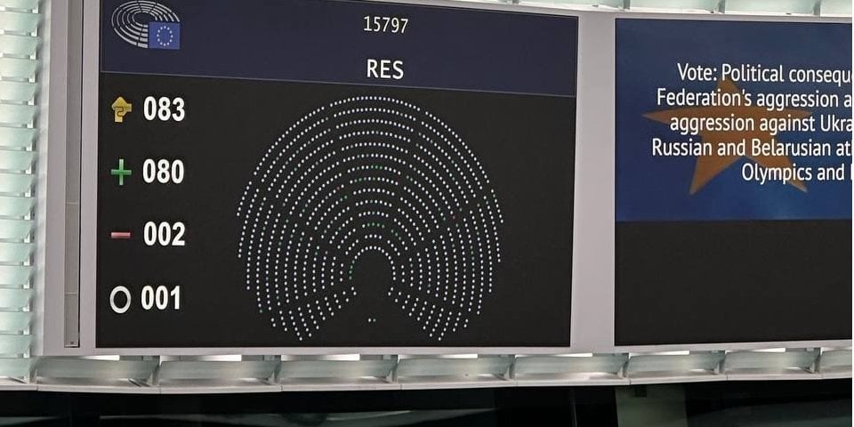 Voting results (Photo: Олексій Гончаренко / Telegram)