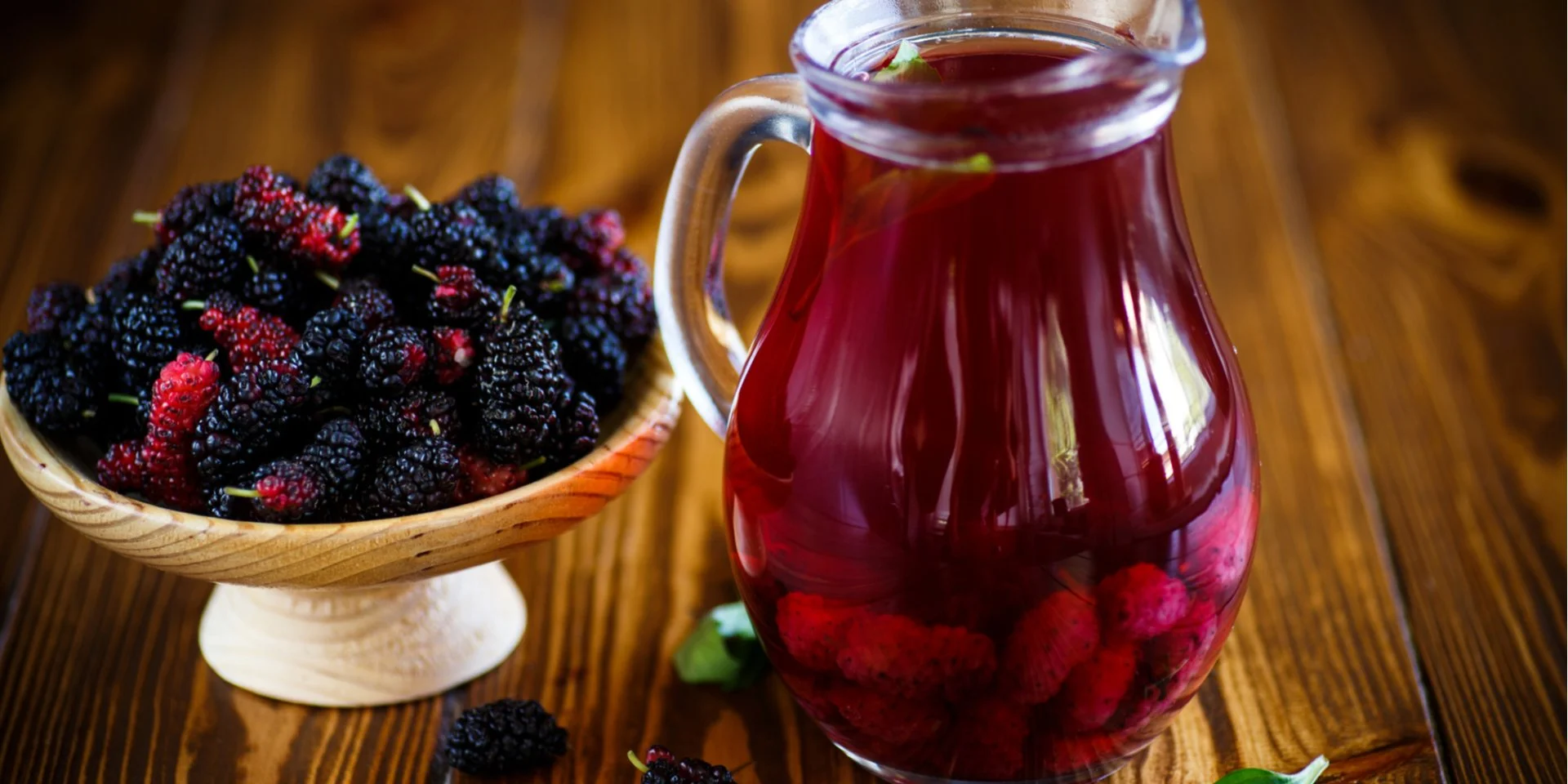 Компот из шелковицы