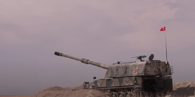 Turkish self-propelled gun Firtina (Photo: Video screenshot OkraJoe/YouTube)