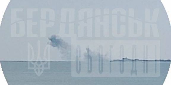 Explosions rock Russian-occupied Berdyansk (Photo: Бердянськ сьогодні/Telegram)