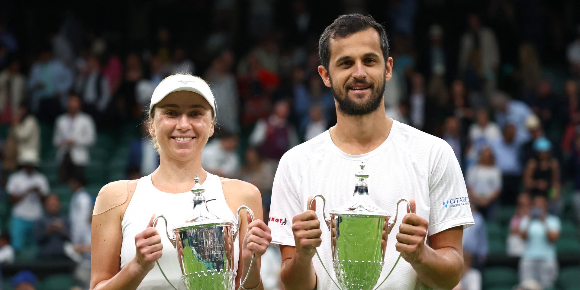 Людмила Кіченок виграв трофей змішаного парного розряду Вімблдону ...