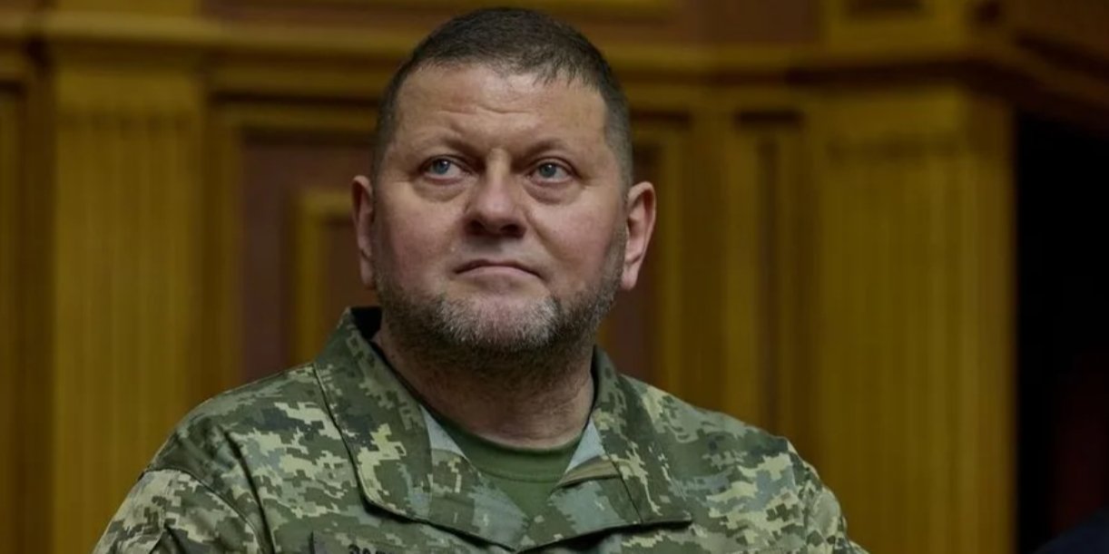 Valeriy Zaluzhnyi (Photo: Press service of the President of Ukraine / Handout via REUTERS)
