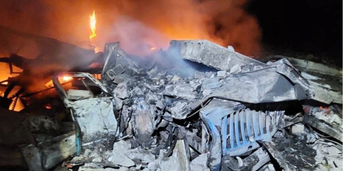 14 липня у&nbsp;Кривому Розі було пошкоджено 127 багатоквартирних будинків (Photo: Сергій Лисак/Telegram)