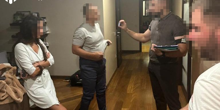 Investigators conducted searches in Aristov after a vacation in the Maldives (Photo: SBI)