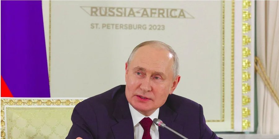 Roman Tsymbalyuk noted that, summarizing the results of the Russia-Africa summit, Vladimir Putin spoke mainly about Ukraine (Photo: Sergei Bobylyov/TASS Host Photo Agency via REUTERS)
