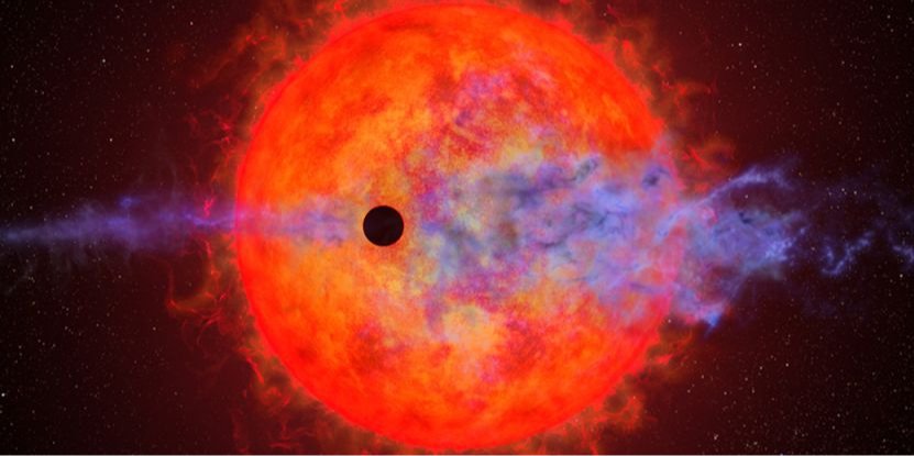 Звезда находится на расстоянии всего 32 световых лет от Земли (Фото: NASA, ESA, CSA, Joseph Olmsted/STScI)