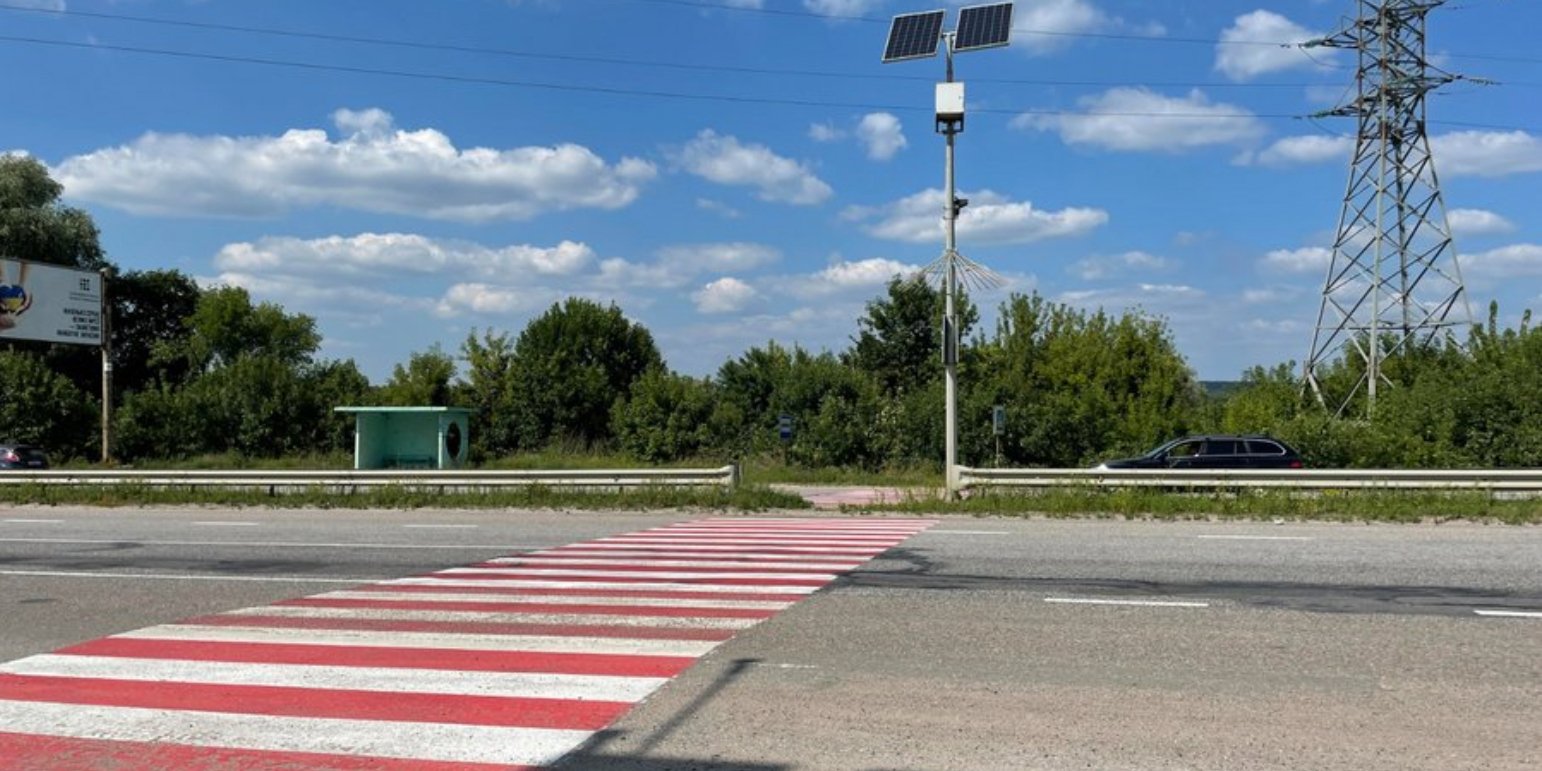 Девушку сбили на пешеходном переходе (Фото: Александра Новосел/Суспільне Харків)