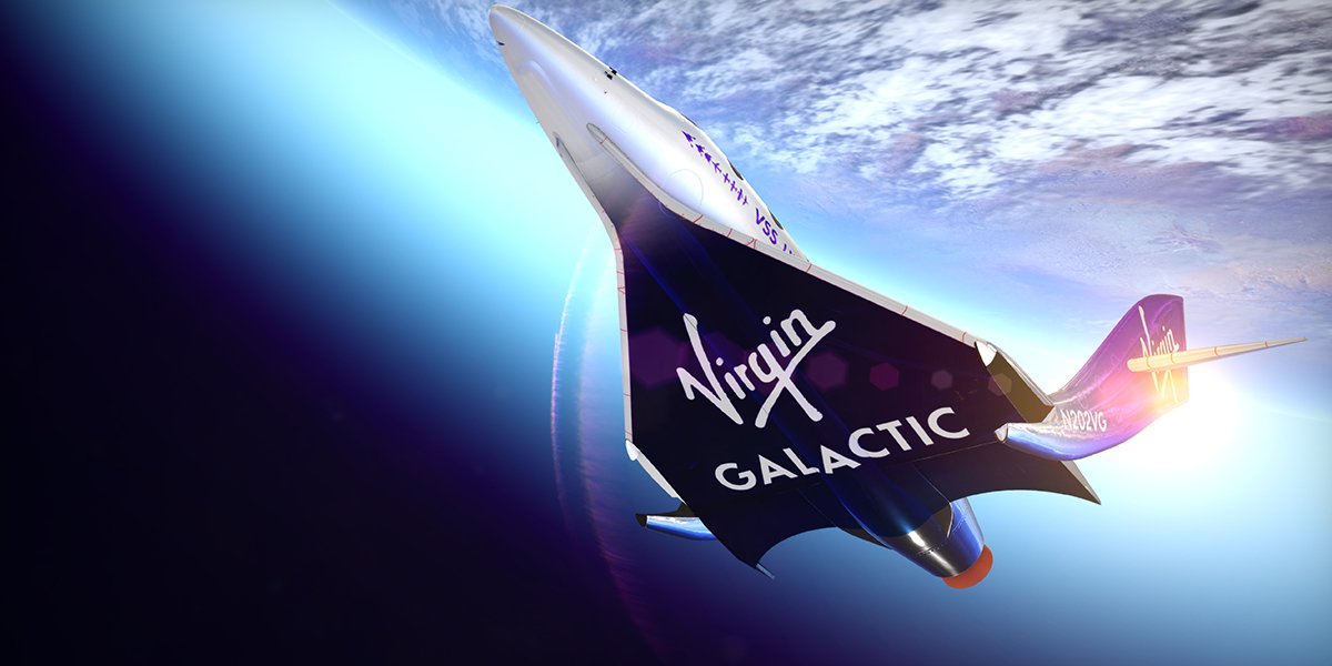 Первый коммерческий космический рейс компании удачно стартовал (Фото: Virgin Galactic)
