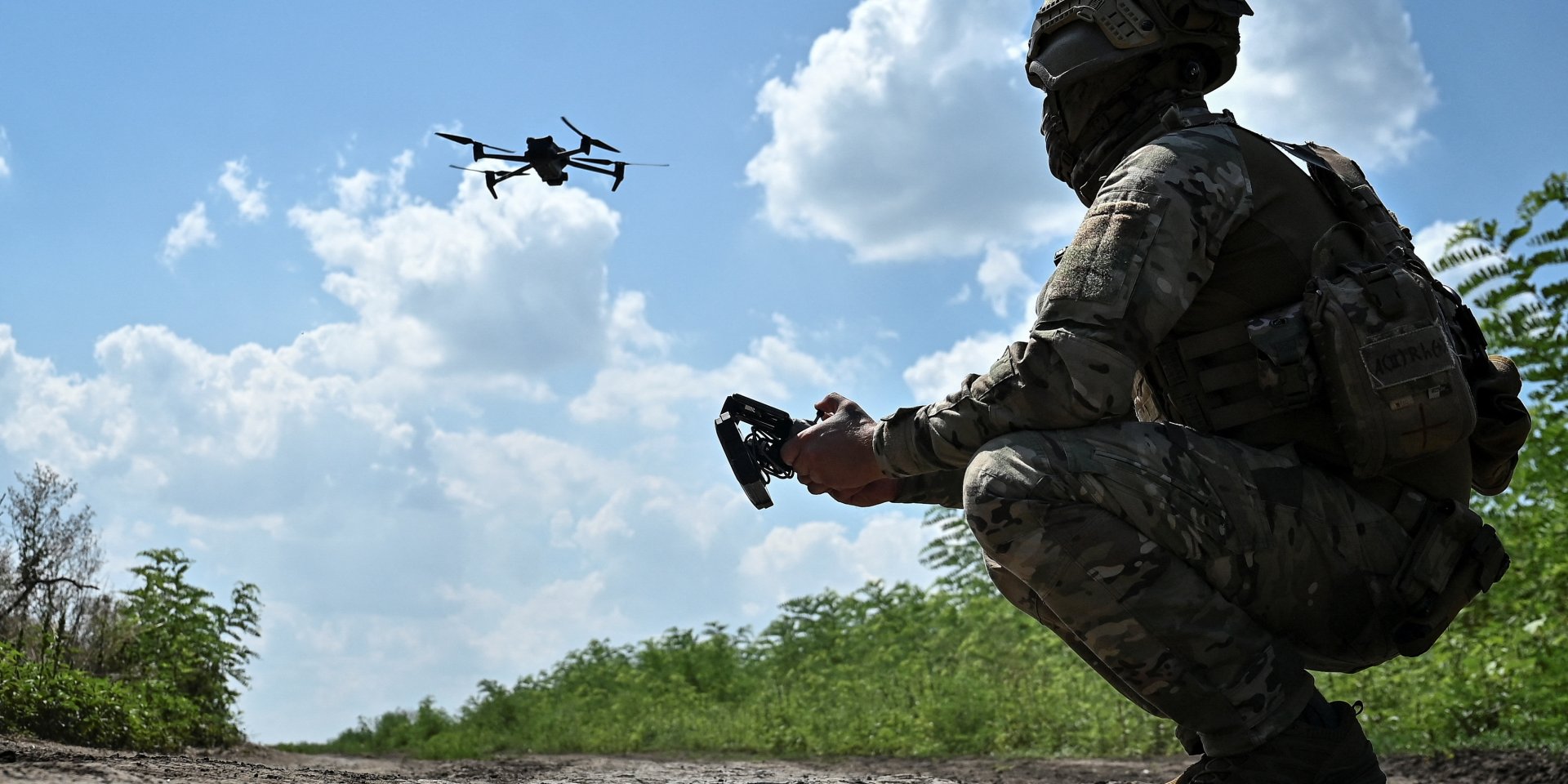 Ukrainian military launches a drone near the front line (Photo: REUTERS/Stringer)