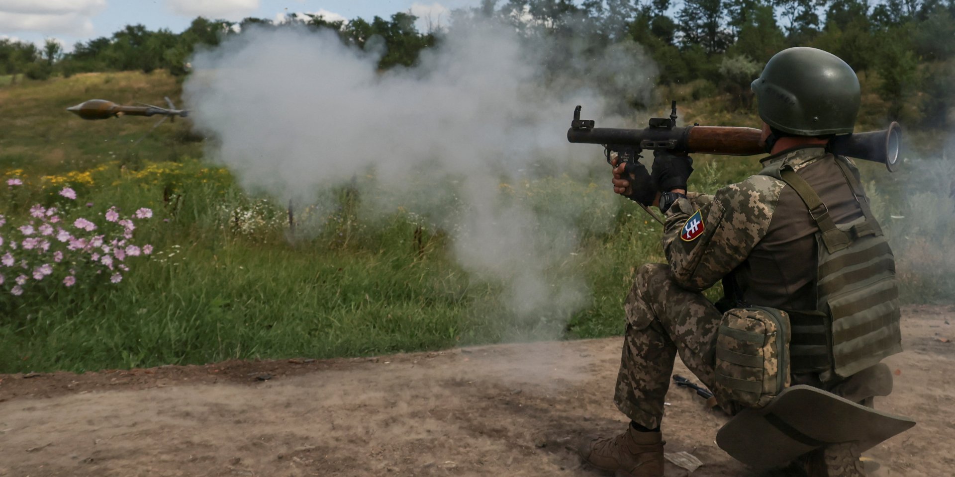 Ukrainian military in Donetsk Oblast, July 24, 2023 (Photo: REUTERS/Sofiia Gatilova)