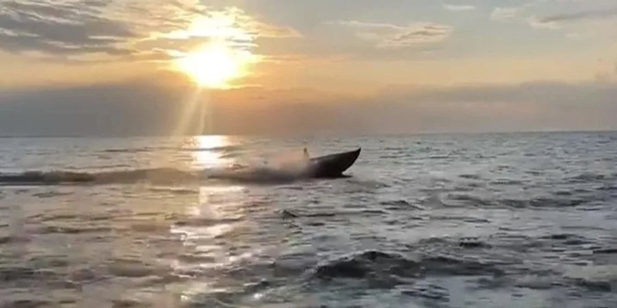 Strike drone SeaBaby trains to attack Russian targets (Photo: Screenshot of the SBU video)