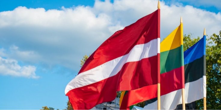 Flags of Latvia, Lithuania and Estonia (Photo: News Easter Europe)