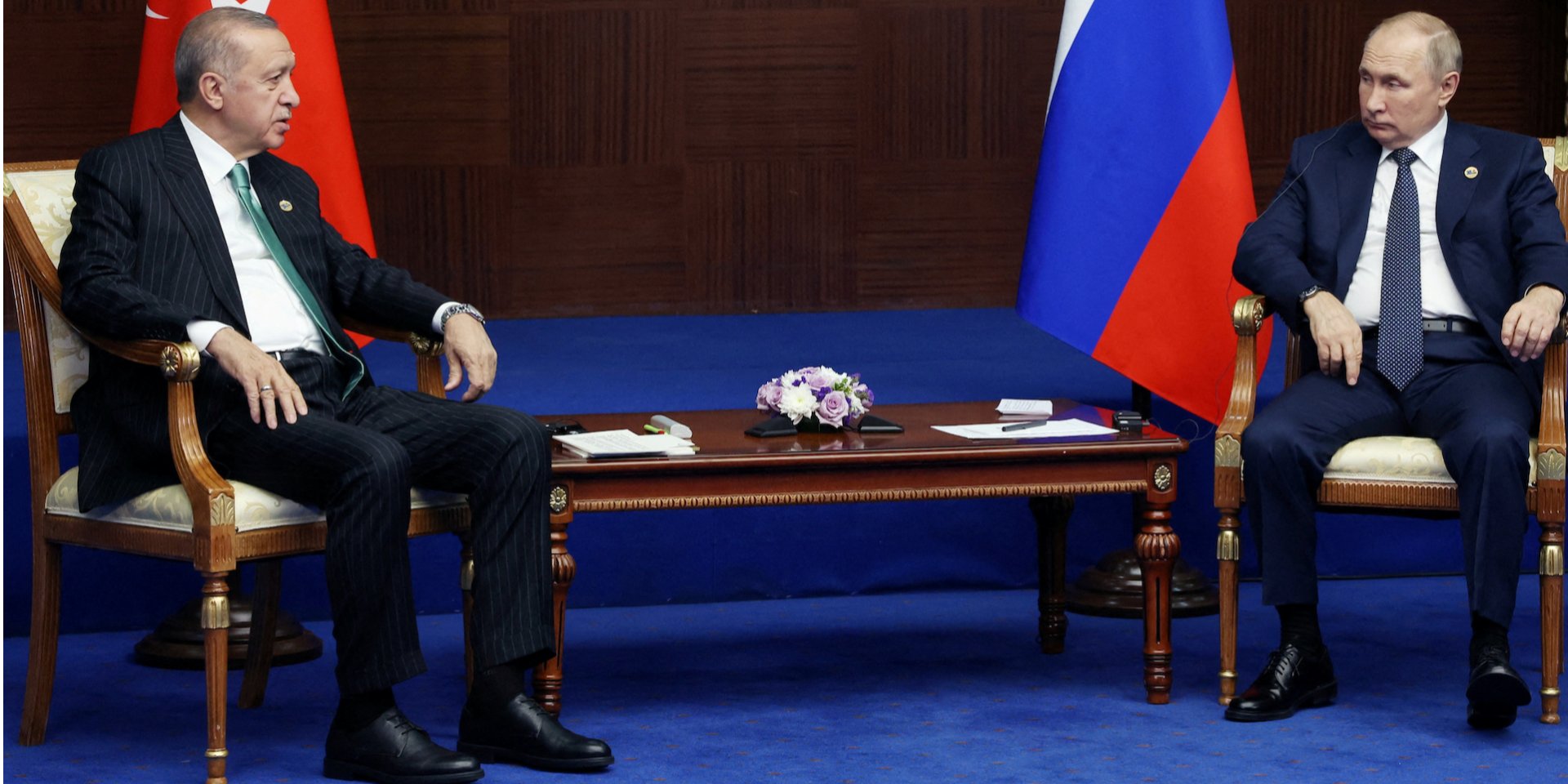 Bild writes that Russia and Turkey, together with Qatar, are planning to conclude their trilateral grain agreement (Photo: Sputnik/Vyacheslav Prokofyev/Pool via REUTERS)