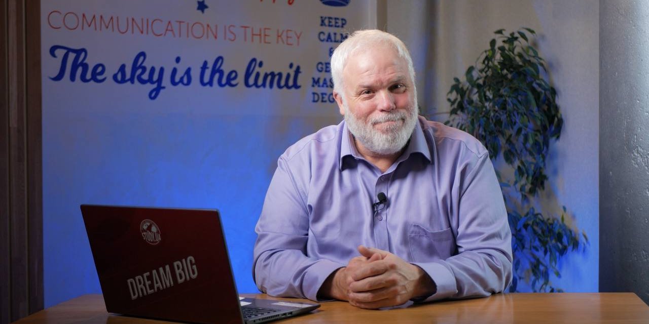 Девід Клірі (David Сleary), викладач англійської мови в STUDY Academy (Фото: STUDY Academy)