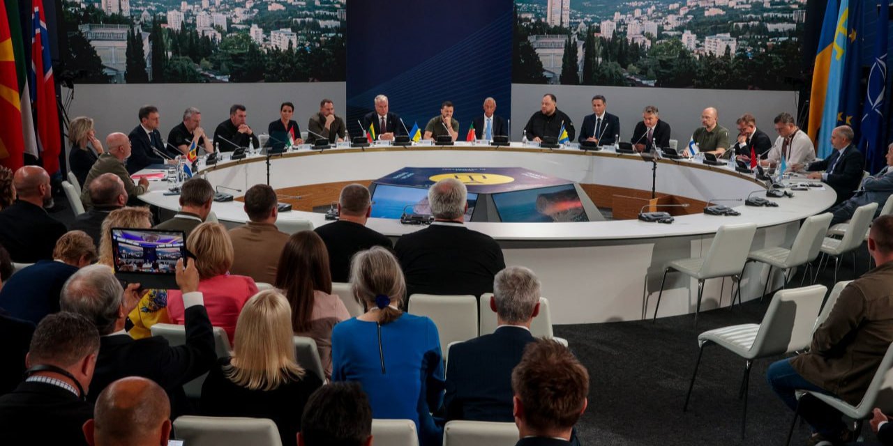 The third summit of the Crimean Platform took place in Kyiv (Photo: t.me/Denys_Smyhal)