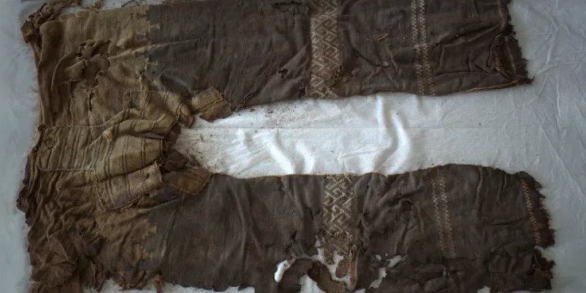 Штаны были прочными и похожими на современные джинсы (Фото: M. WAGNER ET AL/ARCHAEOLOGICAL RESEARCH IN ASIA)