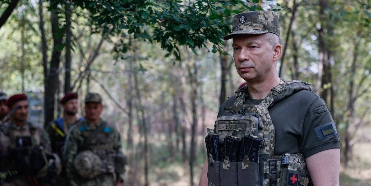 Oleksandr Syrskyi (Photo: Military Media Center / Facebook)