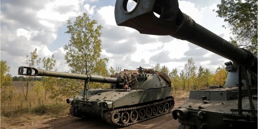 Ukrainian artillery near the frontline in the Donetsk region, September 11, 2023 (Photo: REUTERS/Anna Voitenko)