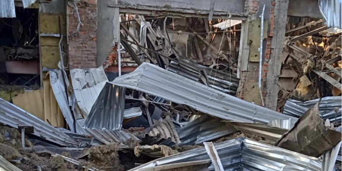 Civil and critical infrastructure was damaged in Kharkiv (Photo: Prosecutor's Office of the Kharkiv Oblast)