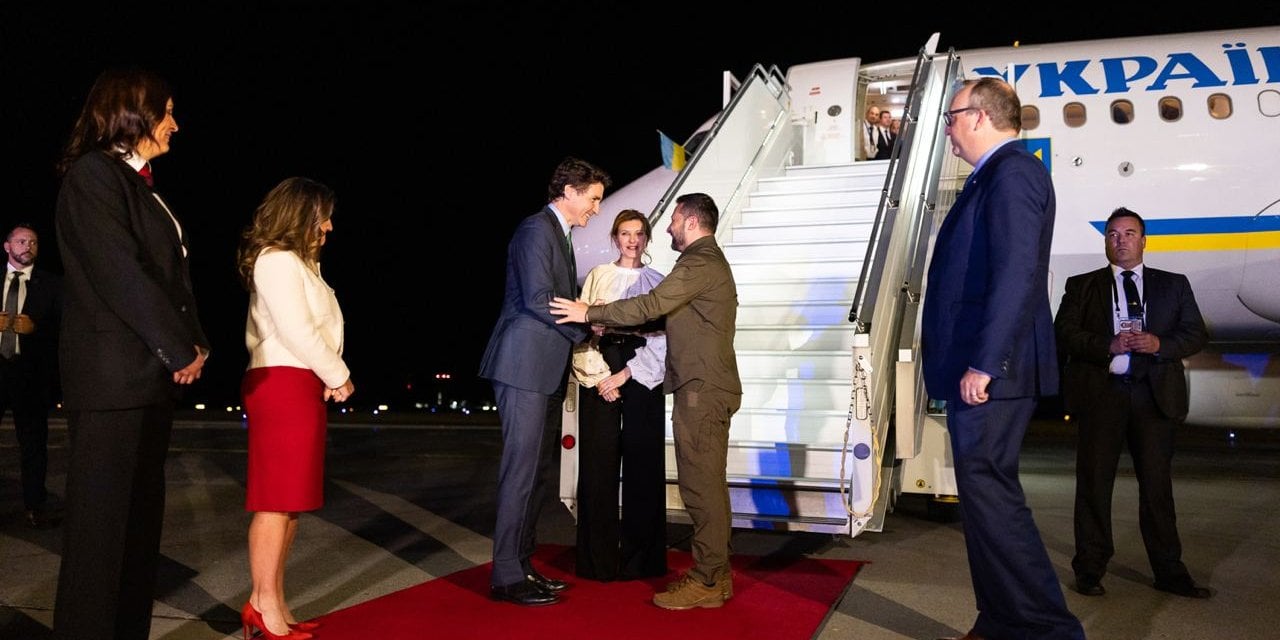 Zelenskyy arrived in Canada late at night on September 21 (Photo: ОП)