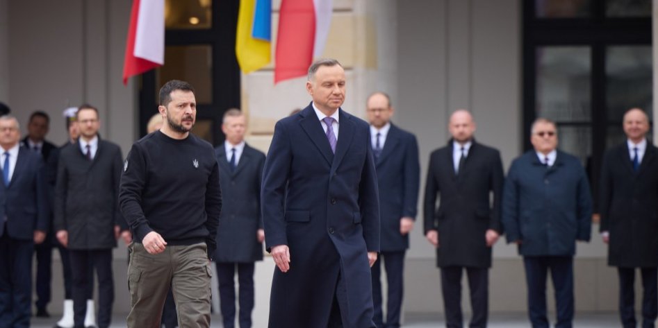Official visit of the President of Ukraine to the Republic of Poland, April 2023 (Photo: Presidential Office of Ukraine)