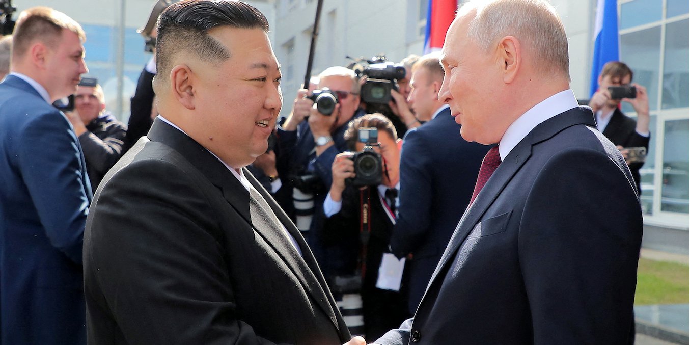 Kim Jong Un's visit to Russia (Photo: KCNA via REUTERS)