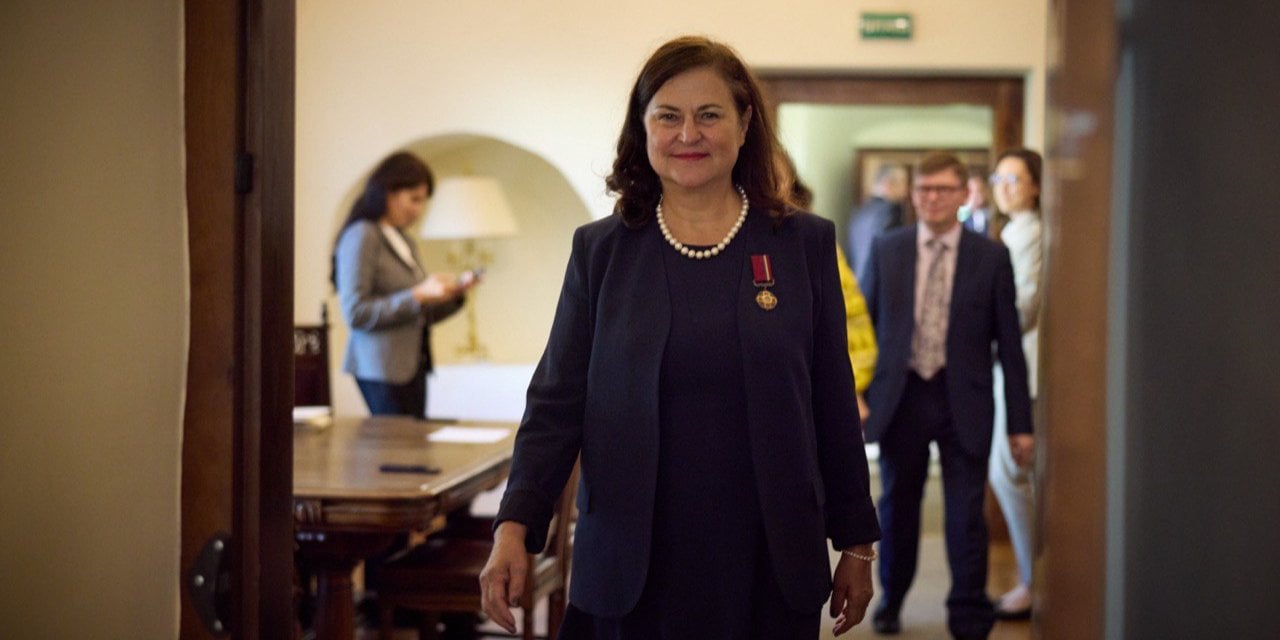 Katarina Mathernova headed the EU Representation in Ukraine (Photo: European Union in Ukraine/Facebook)