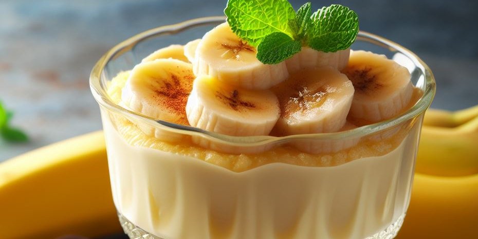 Самый вкусный банановый пудинг домашнего приготовления (Фото: Искусственный интеллект/Bing, NV)