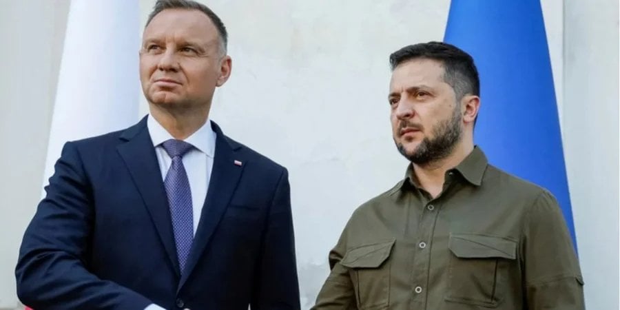 President of Ukraine Volodymyr Zelenskyy and President of Poland Andrzej Duda (Photo: REUTERS/Alina Smutko/File Photo)