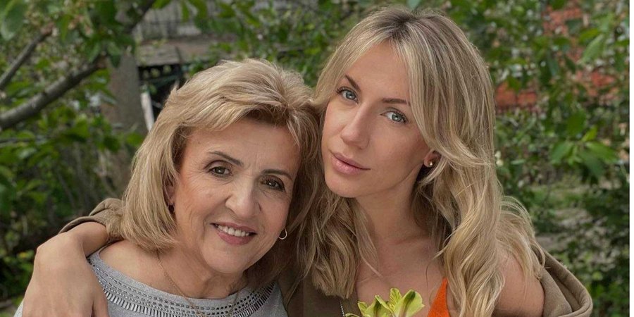 Леся Нікітюк з мамою Катериною (Фото:Пресслужба Нового каналу)