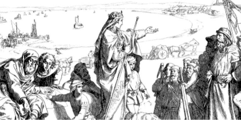 Первая известная королева Дании Тира и ее роль в истории викингов / NV