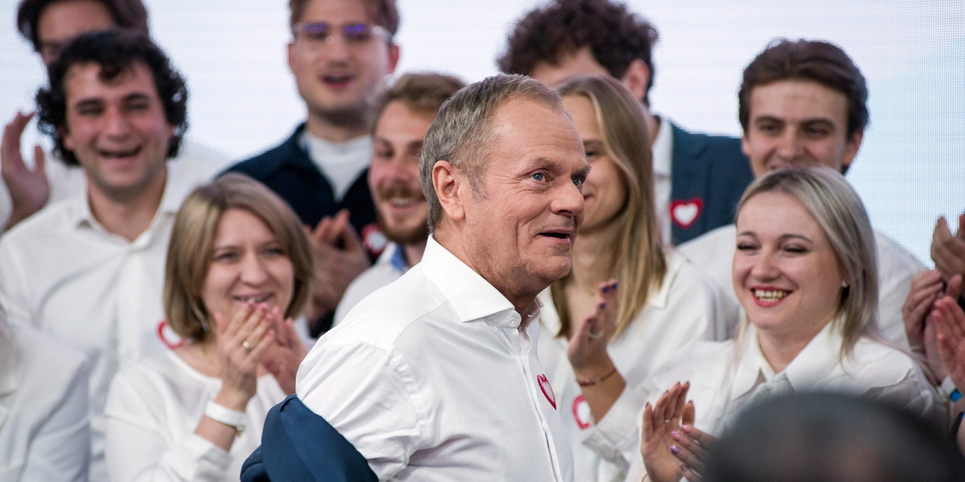 Польский политолог Ярослав Флис утверждает, что нынешние парламентские выборы в Польше объединили против правящей политической силы довольно пеструю группу избирателей. (Фото: Attila Husejnow / SOPA Images/Sipa USA через Reuters)