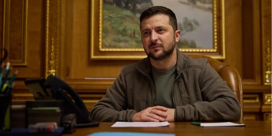 In call with Qatari emir, Zelenskyy expresses gratitude for Doha's help in repatriating Ukrainian children abducted by Russia (Photo: Офіс президента України)