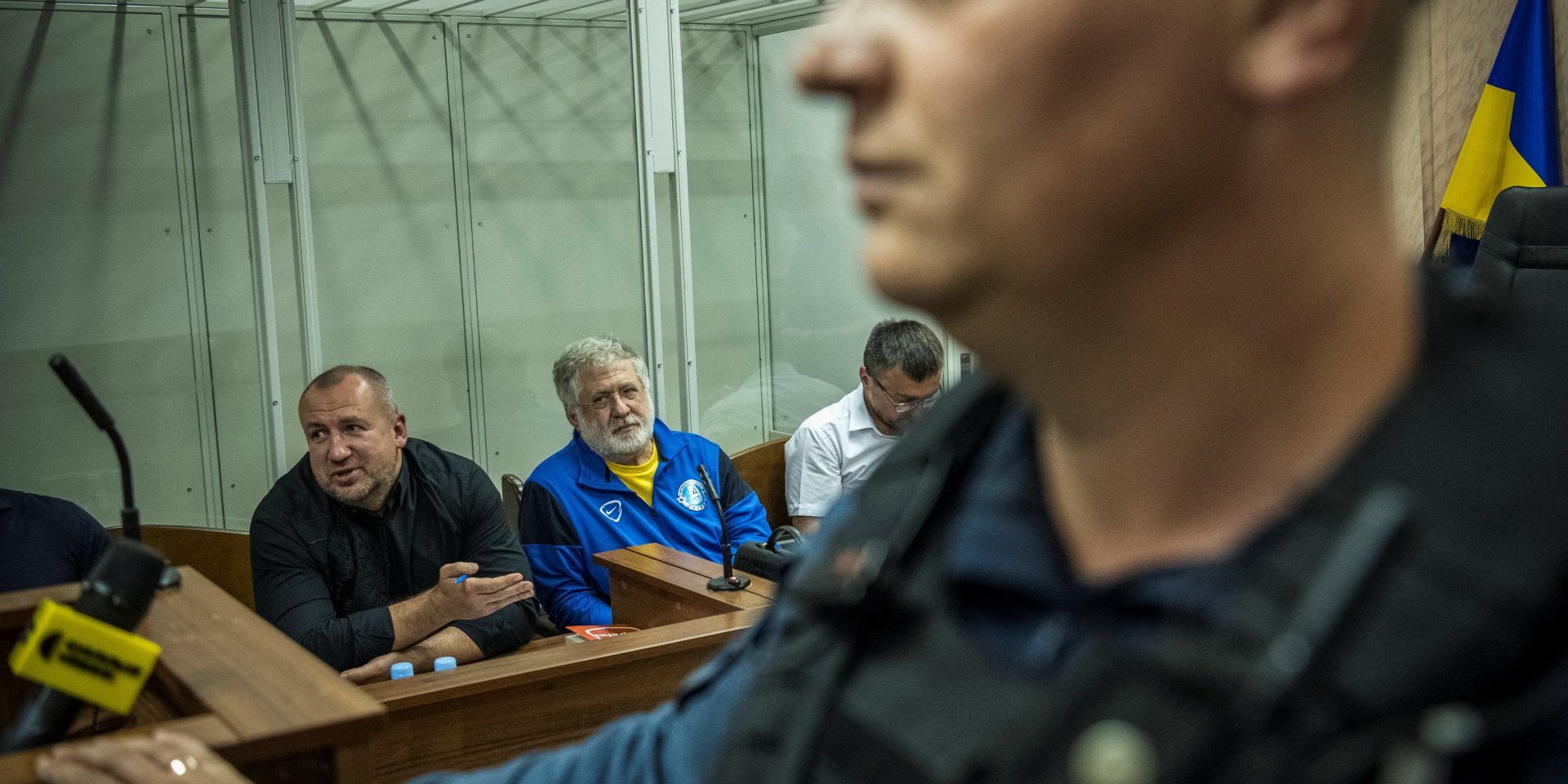 Ігор Коломойський під час судового засідання, Київ, 2 вересня 2023 року (Фото: REUTERS/Vladyslav Musiienko)