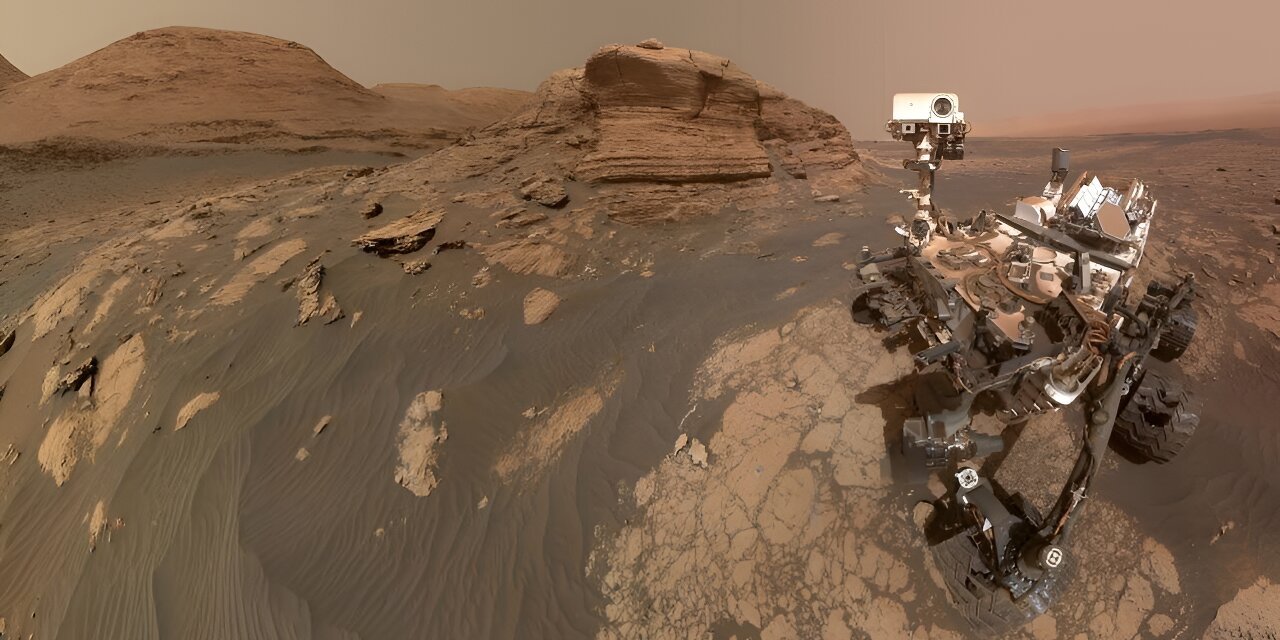 Марсоход нашел следы того, что могло быть реками (Фото: NASA/JPL-Caltech/MSSS)