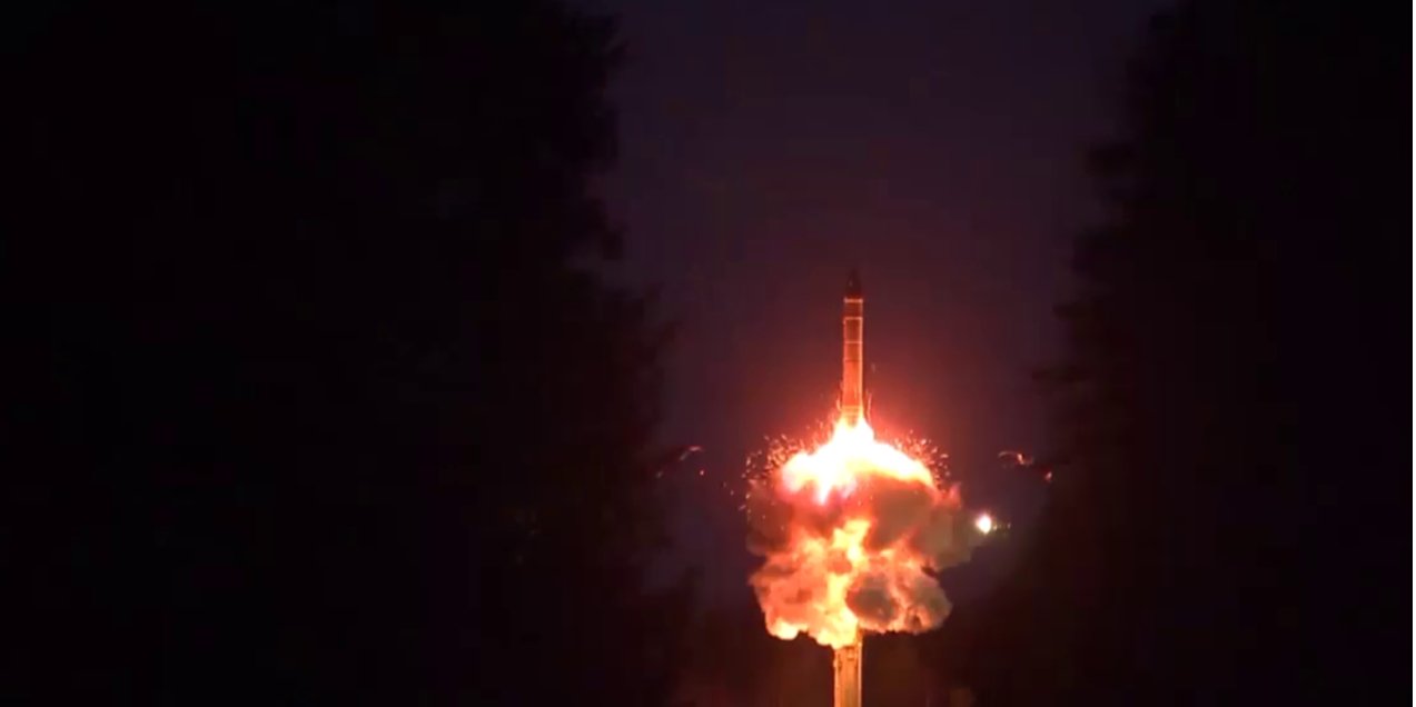 October 25, the Kremlin announces a massive nuclear strike training exercise (Photo: Screenshot of the video of the Ministry of Defense of Russia)