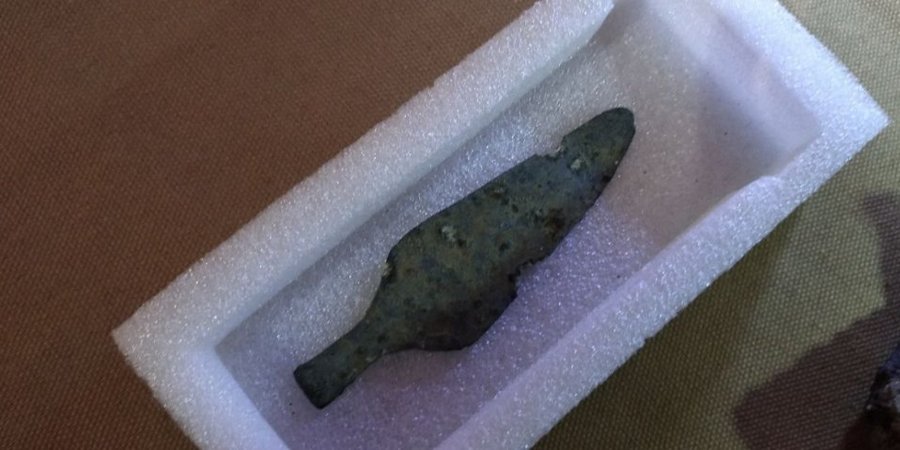 Привіт від предків. На Хортиці знайшли унікальний бронзовий кинджал віком 4 тис. років0