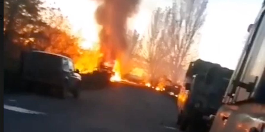Чувашский батальон попал под обстрел HIMARS (Фото: скриншот видео/ Сердитая Чувашия (Telegram))