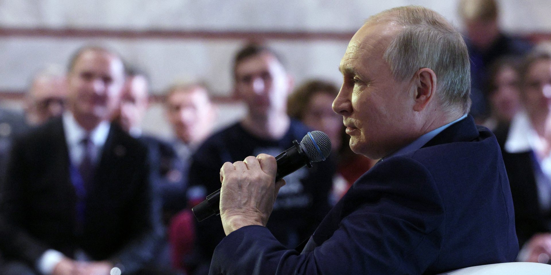 Российский диктатор Владимир Путин (Фото: Sputnik/Gavriil Grigorov/Pool via REUTERS)