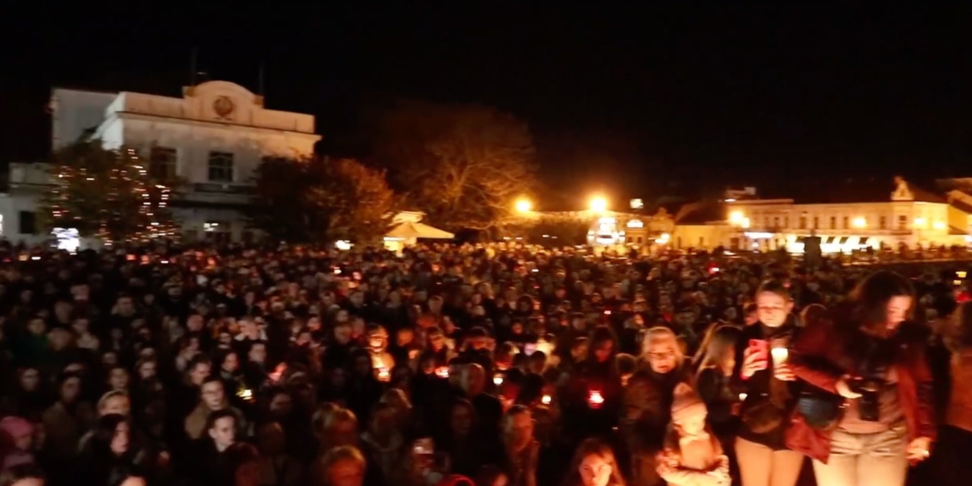 People honored the memory of the fallen soldiers of the 128th Separate Mountain Assault Brigade (Photo: Screenshot/https://t.me/nvua_official)
