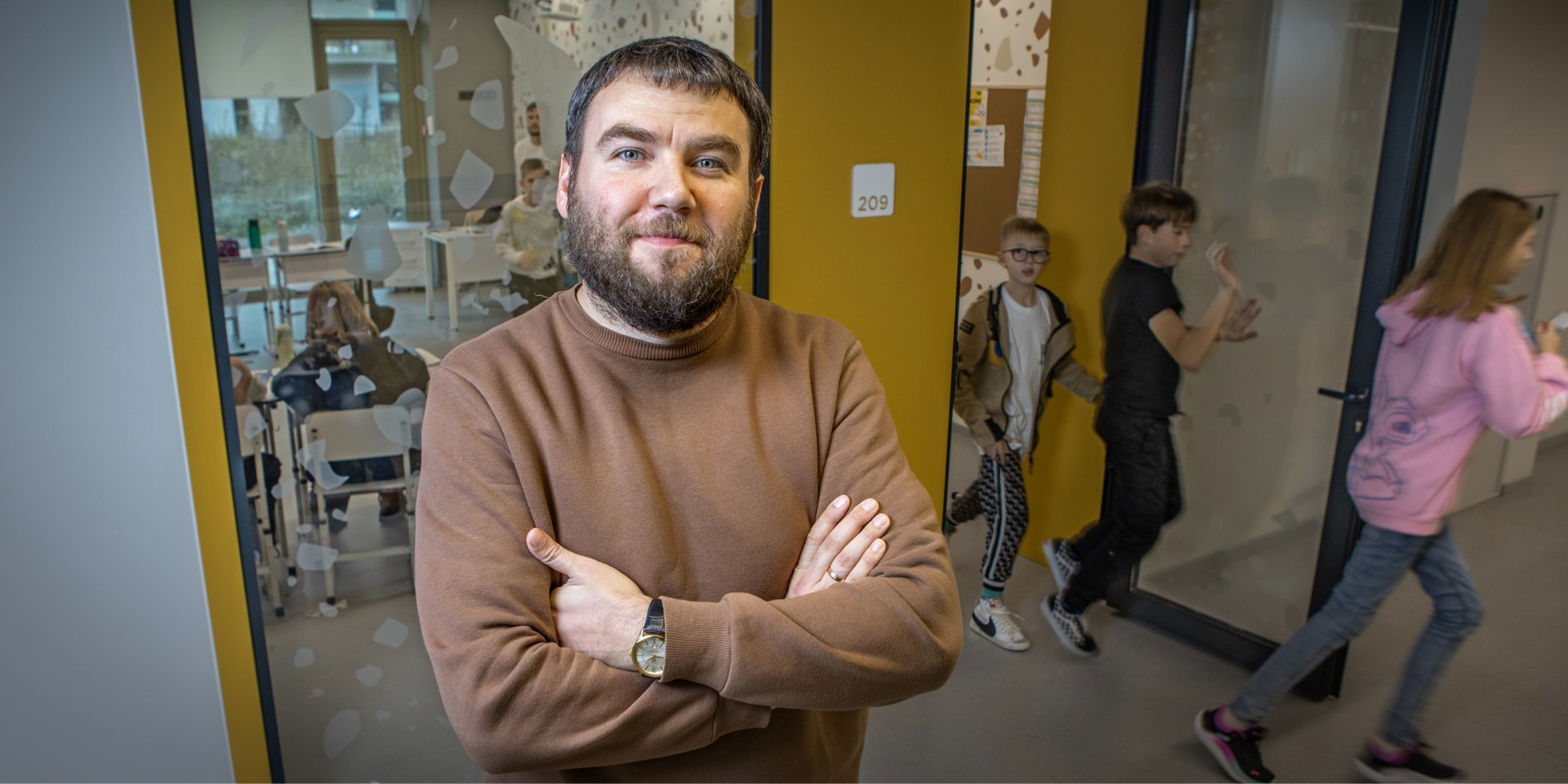Artur Proydakov is a finalist for the prestigious Global Teacher Prize (Photo: Olexander Medvedev)