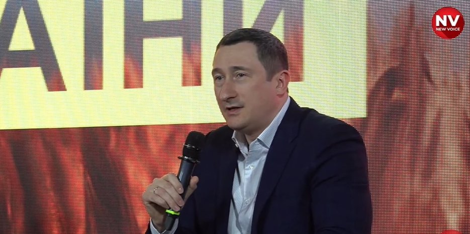 Oleksiy Chernyshov during the NV Success Formula of Ukraine event (Photo: Screenshot from the NV YouTube broadcast)