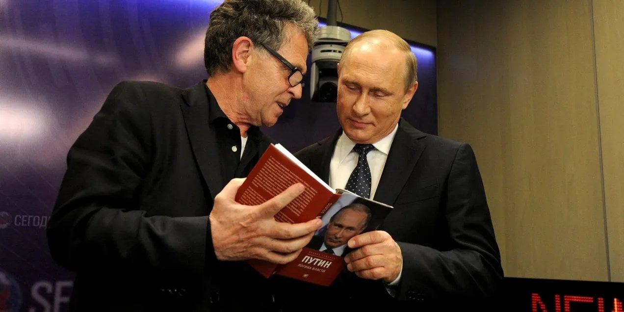 Hubert Seipel and Vladimir Putin (Photo: Kremlin)