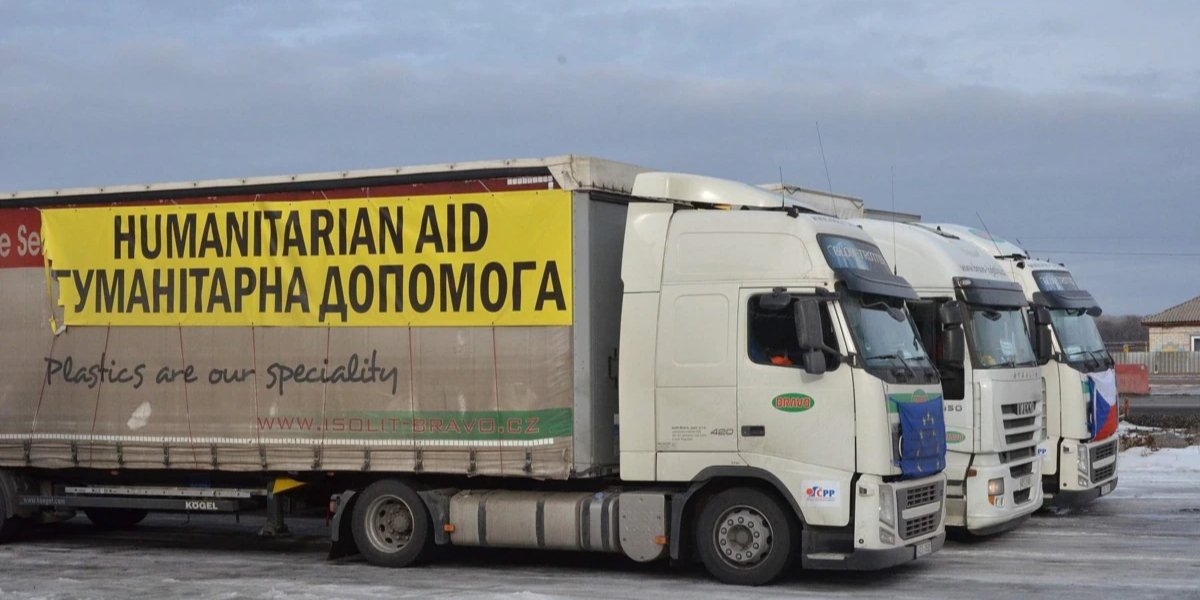 Гуманітарна допомога (Фото: Радіо Свобода)